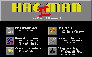 Hacman II atari screenshot